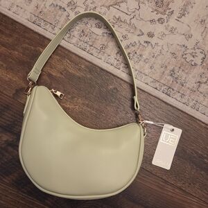 Urban Expressions Cream Shoulder Bag